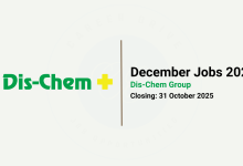 Dis-Chem December Jobs 2025