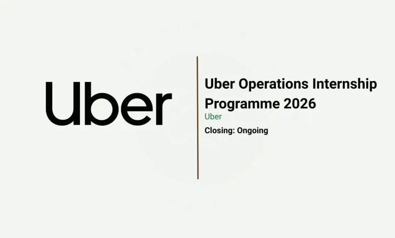 Uber Operations Internship 2026 Now Open