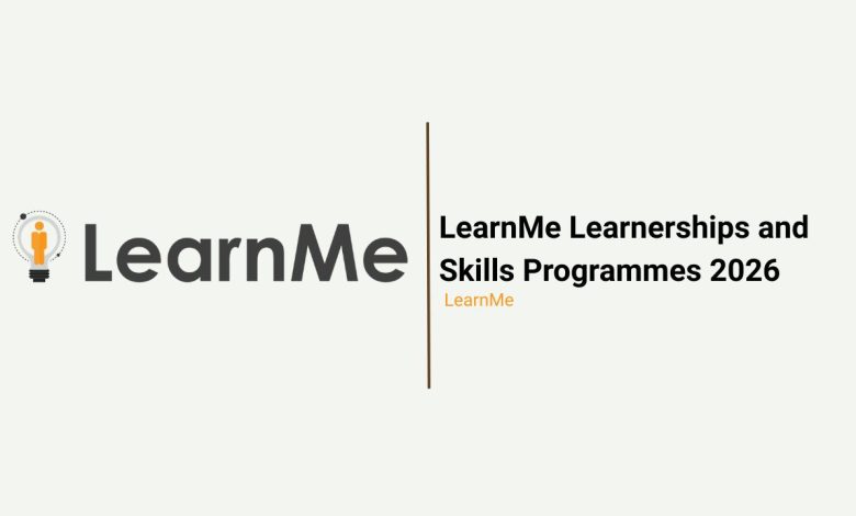 LearnMe learnerships and accredited skills development programmes in South Africa