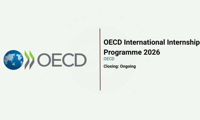OECD Internship Programme for university students seeking international policy and finance experience