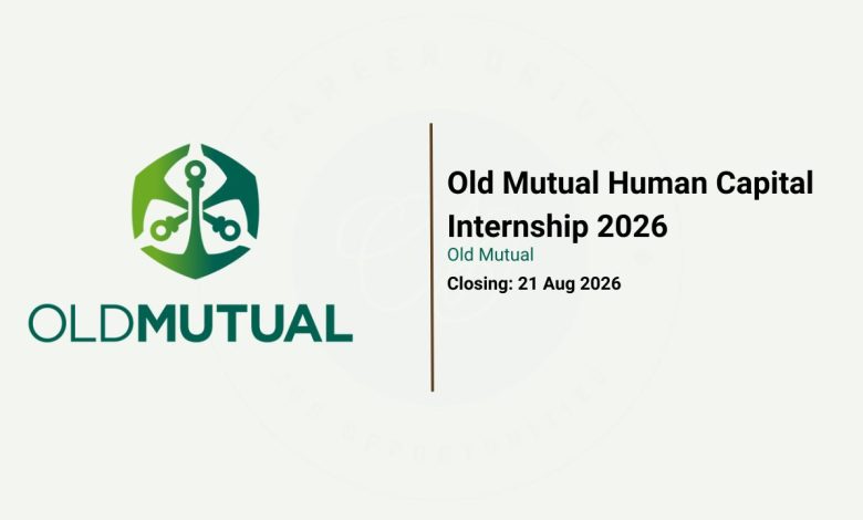 Old Mutual Human Capital Internship 2026 for HR graduates in Pretoria