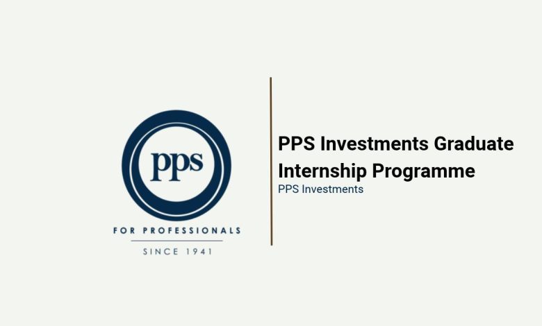 PPS Investments Graduate Internship Programme 2026 in Johannesburg