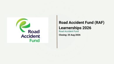 Road Accident Fund RAF Learnerships 2026 for unemployed Matric applicants
