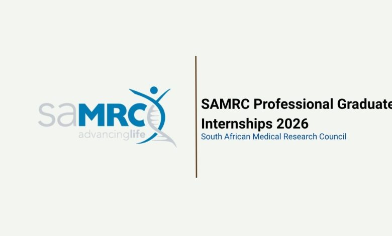 SAMRC graduates working in health, technology and business support position