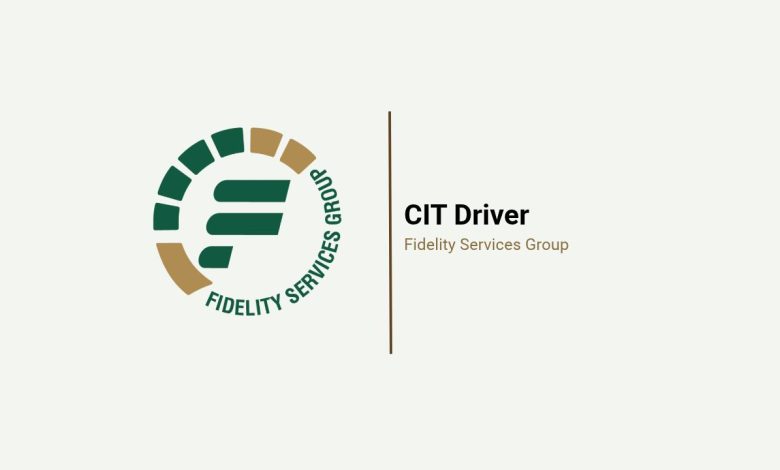 Fidelity CIT Driver Opportunity: Secure Cash Logistics in Pongola