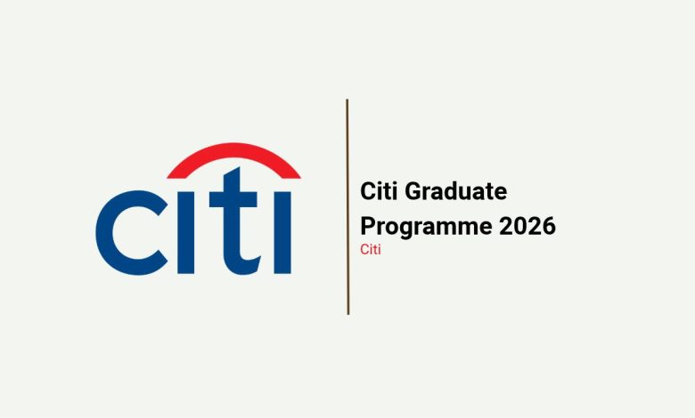 Citi Graduate Programme 2026: Global Markets and Equities Experience