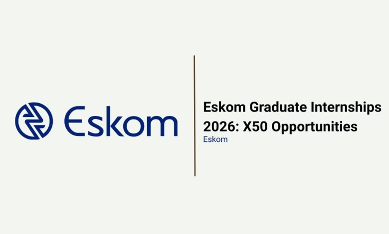 Eskom Graduate Internships 2026: 50 Engineering and Capital Project Opportunities