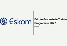 Eskom Graduate in Training Programme 2026/2027 Open for Graduates