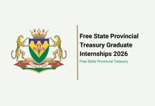Free State Provincial Treasury Graduate Internships 2026 in finance, accounting, IT and law