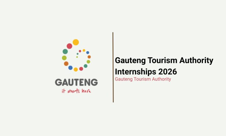 Gauteng Tourism Authority Internships 2026