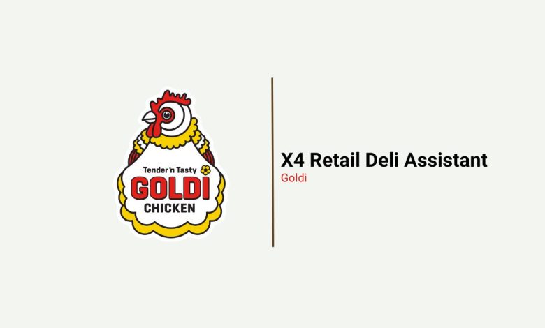 Goldi Retail Deli Assistant Opportunities in Standerton