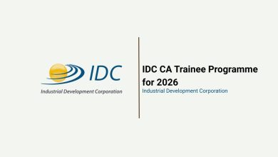 IDC CA Trainee Programme 2026/2027 for SAICA Articles in Finance