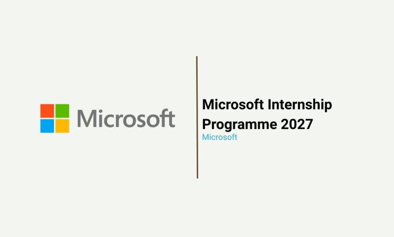 Microsoft Internships 2027 for Technology, Data, Sales and Business