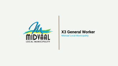 Midvaal General Worker Vacancies 2026: 3 Electrical Section Posts