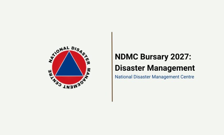 NDMC Bursary 2027 Funds Disaster Management and Fire Engineering Studies