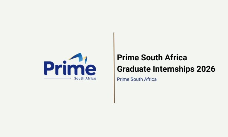 Prime South Africa Graduate Internships 2026 for insurance and financial services graduates in Sandton
