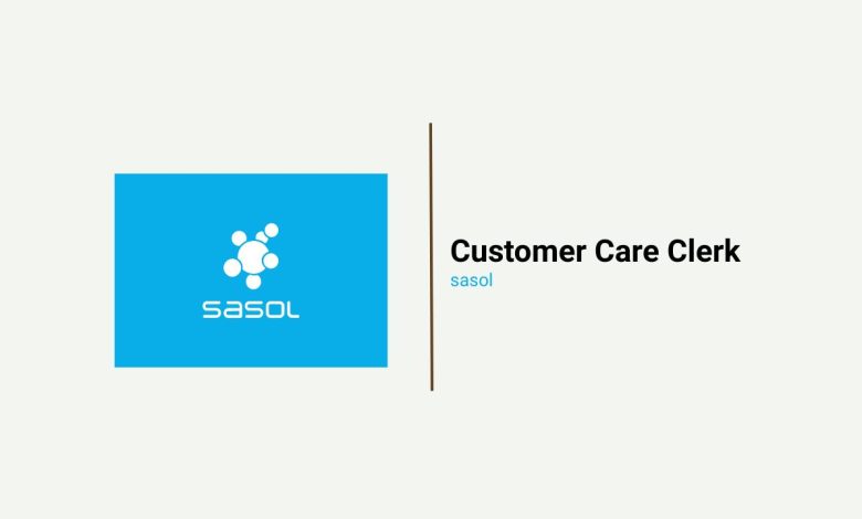 Sasol Customer Care Clerk Opportunity in Secunda Vehicle Services