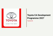 Toyota CA Development Programme 2027 for Chartered Accountants