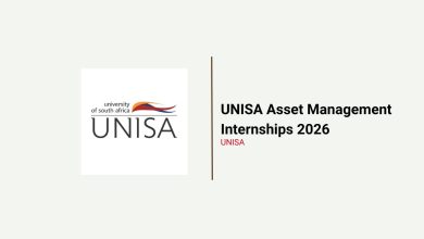 UNISA Finance Asset Management Internships 2026: 3 Posts