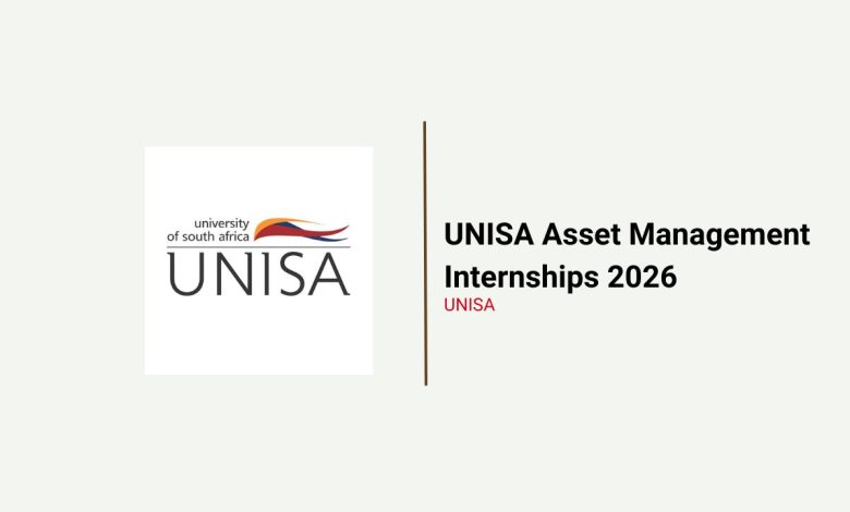 UNISA Finance Asset Management Internships 2026: 3 Posts