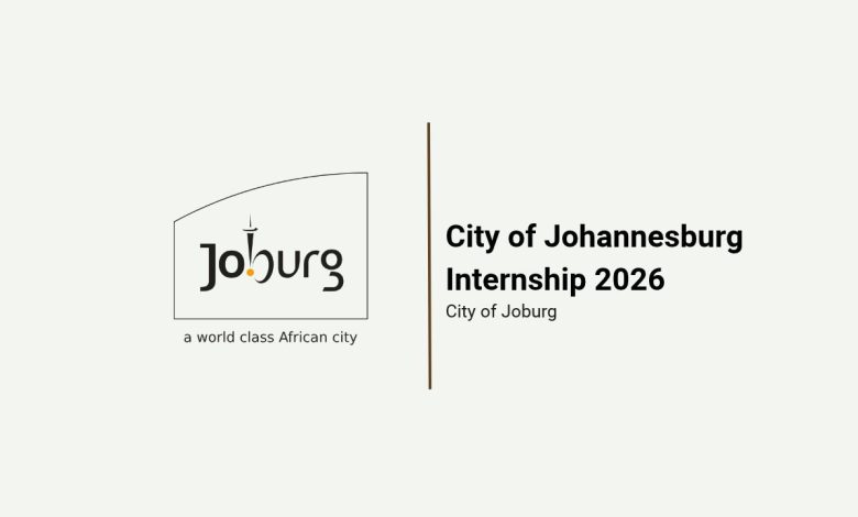City of Johannesburg Internship 2026: Records, Archives and Building Plan Administration