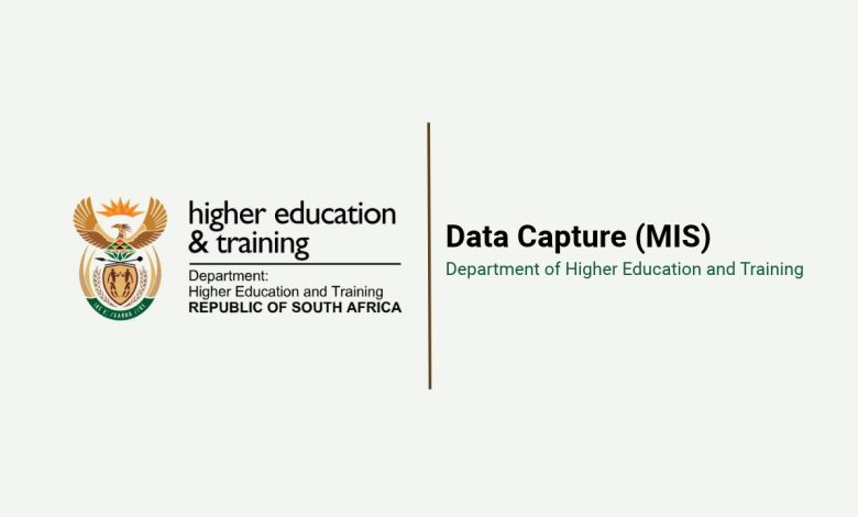 DHET Data Capture Vacancy: Grade 12 Applicants Can Apply for MIS and Student Records Work