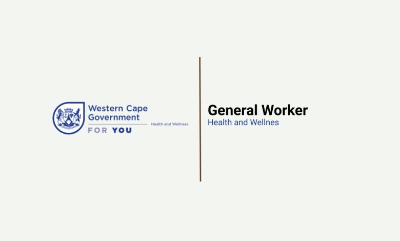 Department of Health General Worker Vacancy: Medical Warehouse and Stock Handling Work