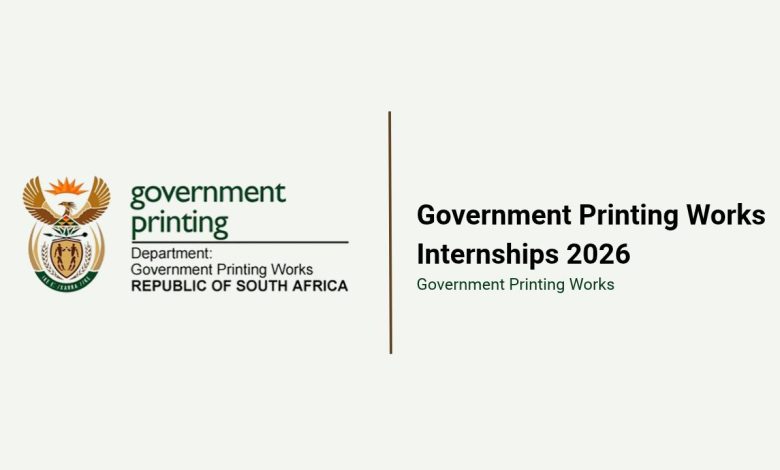 Government Printing Works Internships 2026: 45 Graduate Posts Across Finance, IT and Engineering