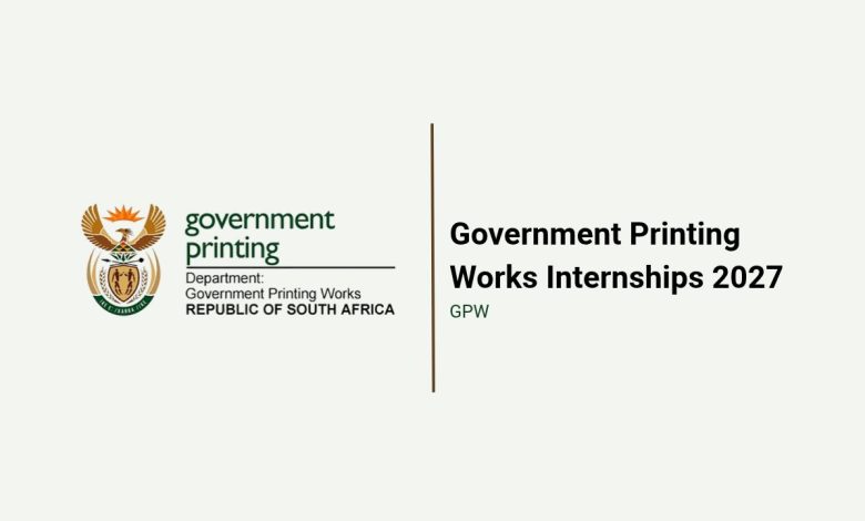 Government Printing Works Internships 2027: 45 Posts Across Finance, Engineering and ICT