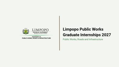 Limpopo Public Works Graduate Internships 2027: 60 Engineering, Property and GIS Posts