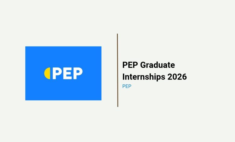 PEP Graduate Internships 2026: Finance, Supply Chain, Marketing, HR and Retail Careers