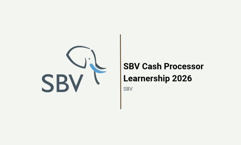 SBV Cash Processor Learnership: Banking Operations Training for Unemployed Youth